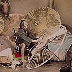 Wagasa-Handwerker, Meiji-Zeit