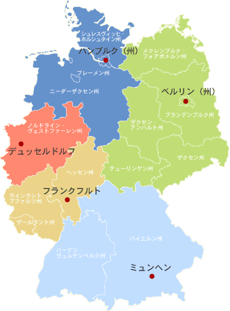 map deutschland