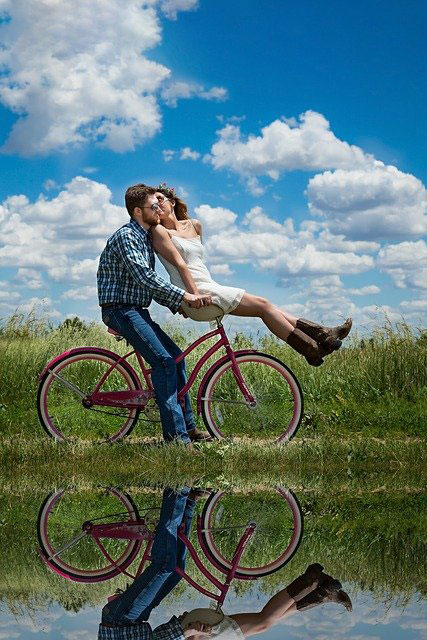 bicycle couple